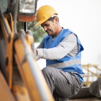 man-using-excavator-digging-day-light